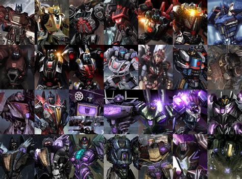 Transformers War For Cybertron Characters by MnstrFrc on DeviantArt