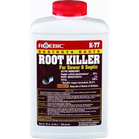 Rough Plumbing: Roebic Laboratories K77 Root Killer