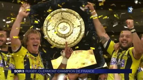 Rugby : Clermont champion de France