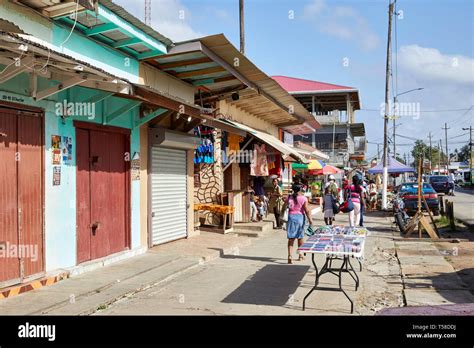 Republic Avenue in Linden Guyana South America Stock Photo - Alamy