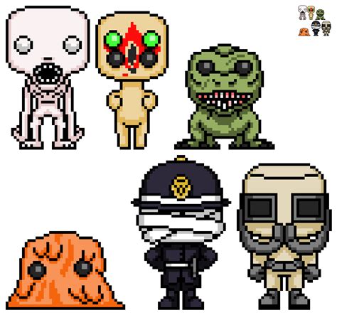 SCP Foundation POPS! (Pixel art.) : r/funkopop