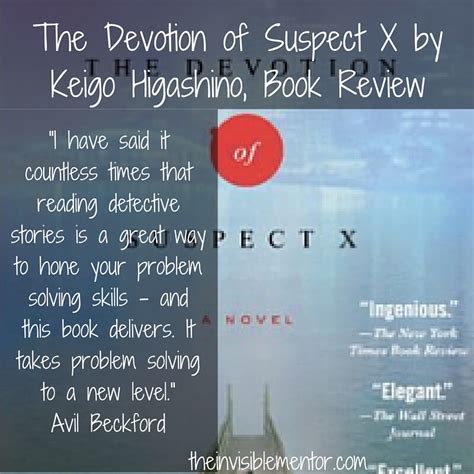 The Devotion of Suspect X by Keigo Higashino, Book Review