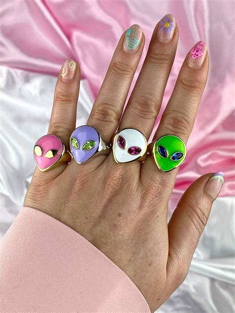 PREORDER Green Cosmic Alien | July Child Jewellery | Kids jewelry box ...