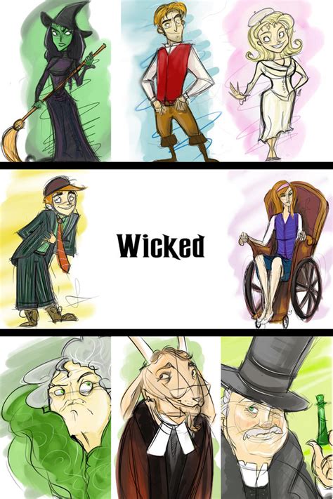 Wicked Characters by vimfuego on DeviantArt