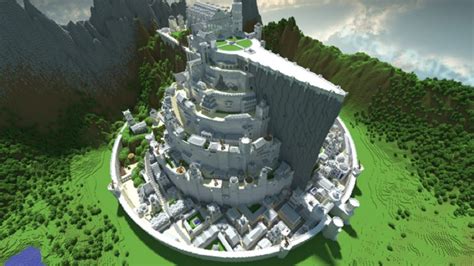 Minas Tirith In Minecraft