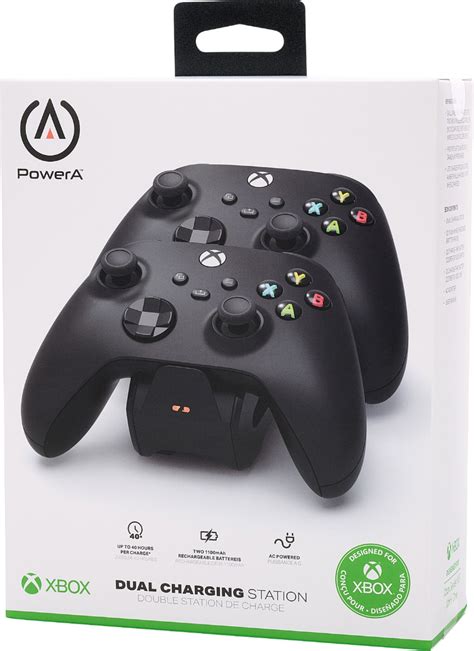 PowerA Dual Charging Station for Xbox Series X|S Black 1522767-01 ...