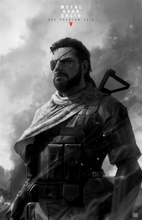 Big Boss Metal Gear Art