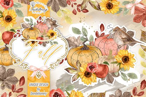 Fall Pumpkin Design Graphic by dandelionery · Creative Fabrica