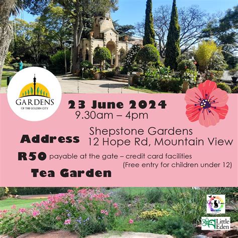 Gardens of the Golden City - Shepstone Gardens - 23 June 2024 ...