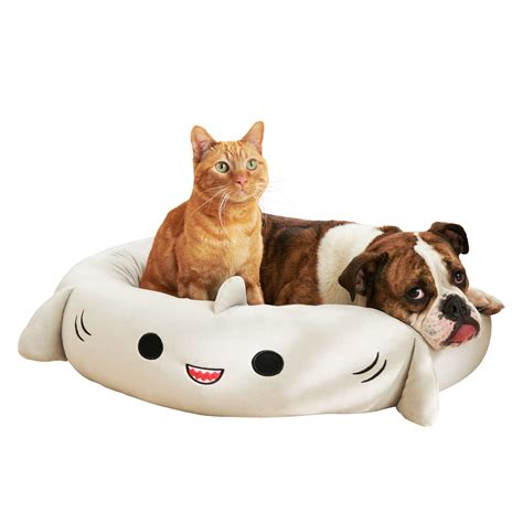 Squishmallows 30-Inch Gordon Shark Pet Bed - Large Ultrasoft Official ...