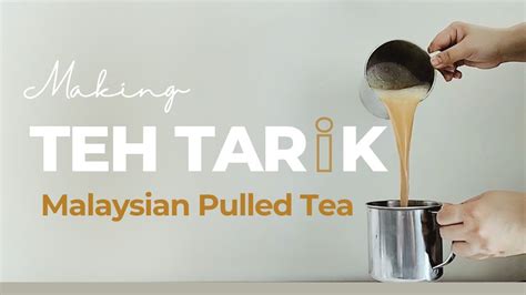 TEH TARIK | MALAYSIAN PULLED TEA | Easy Recipe - YouTube