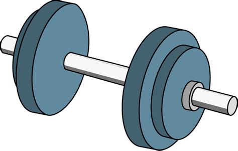 Dumbbell Cartoon Drawing - Dumbbells Clipart Body Building, Dumbbells ...