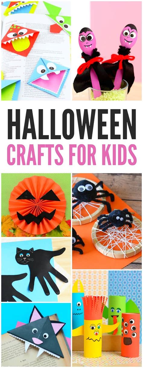 25+ Halloween Crafts for Kids - Art and Craft Tutorials & Ideas - Easy ...