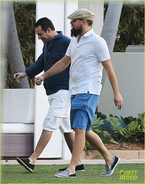 Leonardo DiCaprio Can't Stop Stroking His Bushy Beard in Miami: Photo ...