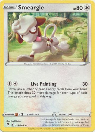 Smeargle - Sword & Shield: Evolving Skies - Pokemon | TrollAndToad