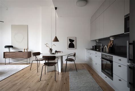 Small Scandinavian-Style Apartment by Nouvel Interior - InteriorZine