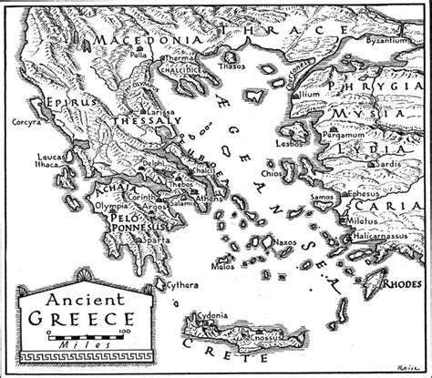 Ancient Maps Of Greece