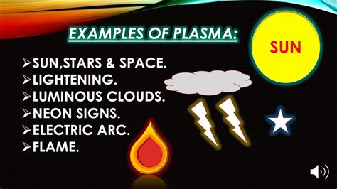 Plasma Matter Examples