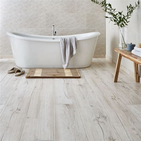 Light Oak Wood Effect Tiles - Bathroom - Other - by Walls and Floors ...