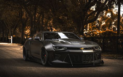 2880x1800 Black Chevrolet Camaro Macbook Pro Retina ,HD 4k Wallpapers ...