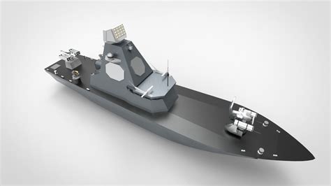 3D Unmanned surface vehicles USV | CGTrader