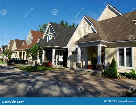 Suburban Street Royalty Free Stock Photography - Image: 2797977