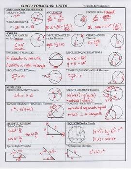 Geometry Notes G.12 Equations Of Circles Answer Key - lubylous