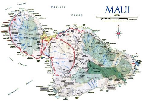 Map Of Maui Hawaii | Afputra Intended For Maui Road Map Printable ...