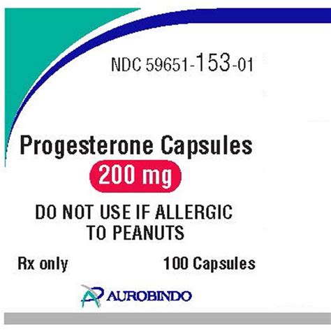 Progesterone 200 mg Capsules 100 Count (RX) — Mountainside Medical ...