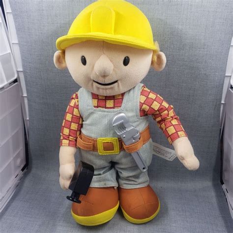 Bob the Builder Talking Plush 13” Toy | Mercari | Plush, Bob the ...