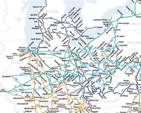 Csx Railroad Map Florida