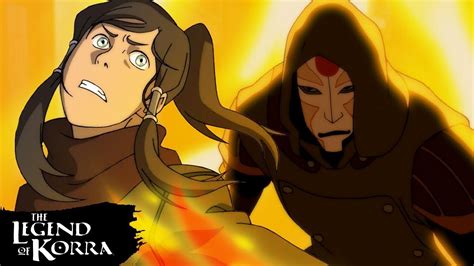 Korra vs. Amon 🩸 FINAL BATTLE | The Legend of Korra - YouTube