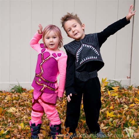 Sharkboy and Lavagirl Halloween Costumes • Crafting my Home