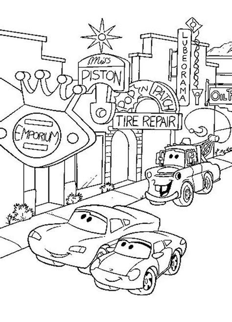 Free Disney Cars Coloring Pages , Download Free Disney Cars Coloring ...