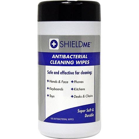 Shieldme Antibacterial Cleaning Wipes, 100-Count - Walmart.com ...