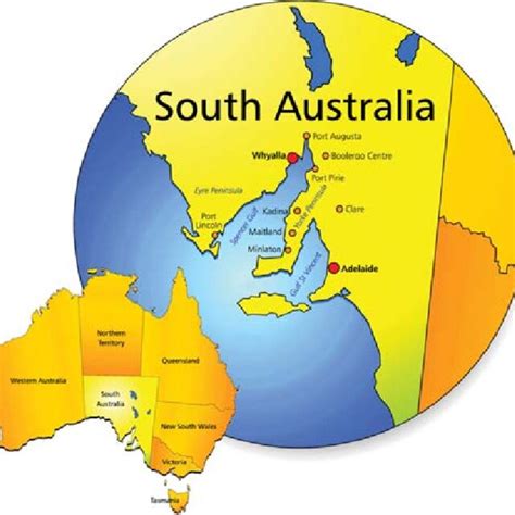 Map of Spencer Gulf Rural Health School | Download Scientific Diagram