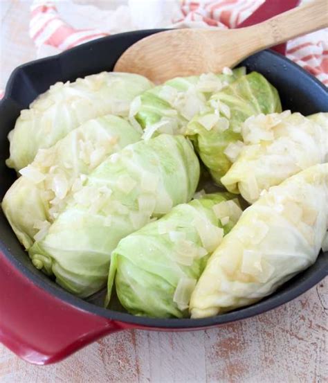 Cabbage Rolls with Pork & Sauerkraut - WhitneyBond.com