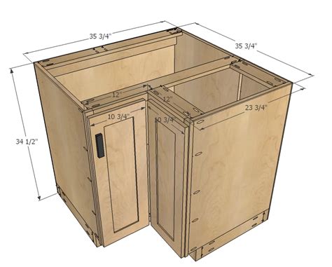 kitchen corner cabinet woodworking plans - WoodShop Plans