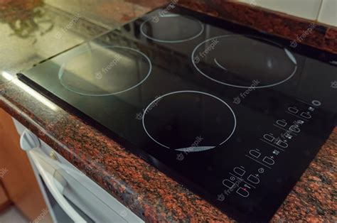 Premium Photo | Induction hob in the kitchen