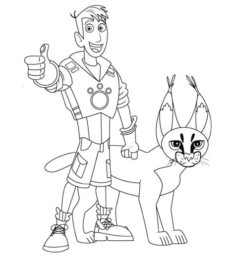 Wild Kratts Coloring Pages Pdf Free - Coloringfolder.com