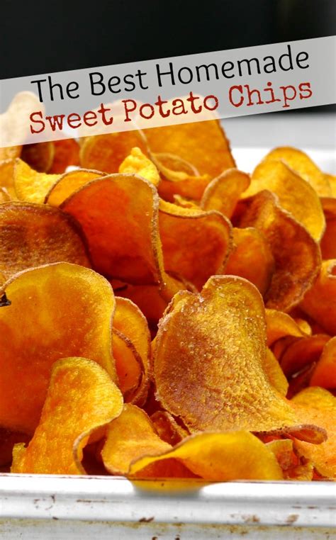 The Best Homemade Sweet Potato Chips