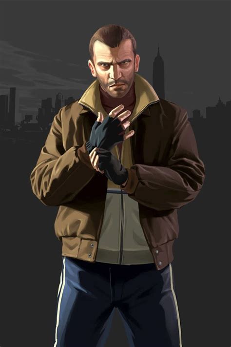 Niko Bellic - Characters & Art - Grand Theft Auto IV / GTA4 | Grand ...