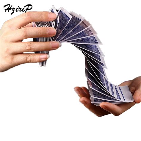 HziriP New Waterfall Card Playing Cards Magic Tricks Interesting Poker ...