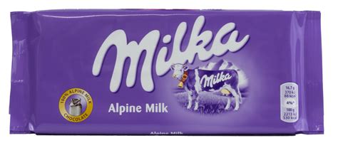 Milka Alpine Milk Chocolate Bar 100G - The Dutch Shop