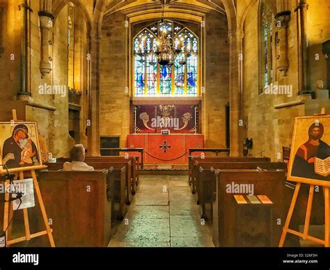 Sherborne abbey interior hi-res stock photography and images - Alamy