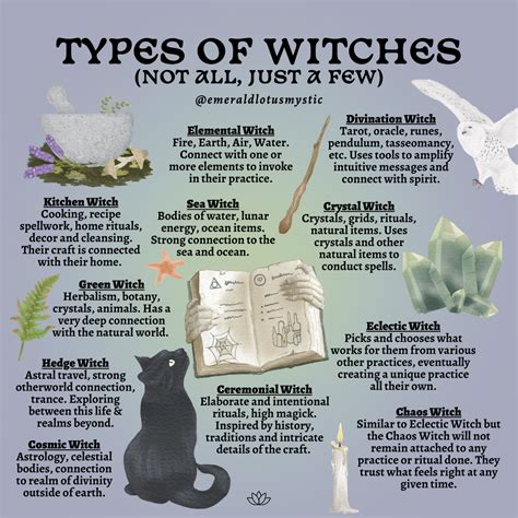 What Kind of Witch Are You? 11 Types of Witches — Emerald Lotus