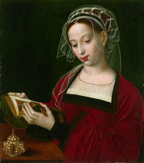 Ambrosius Benson (1495/1500 – 1550)- The Magdalen Reading. | Reading ...