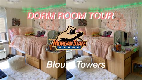 FRESHMAN DORM TOUR 2019 | Morgan State ( Blount Towers ) - YouTube