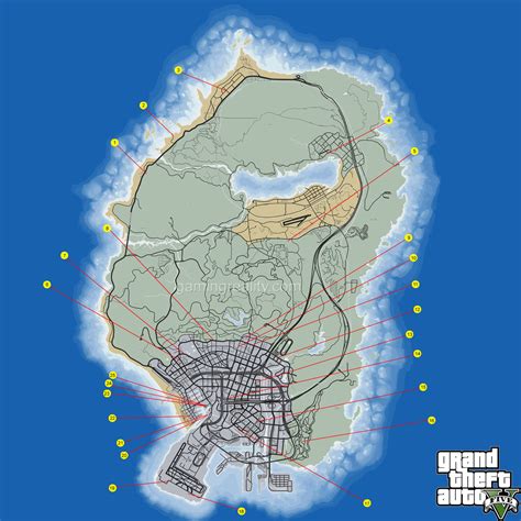 GTA V Properties Locations Map and List - GamingReality