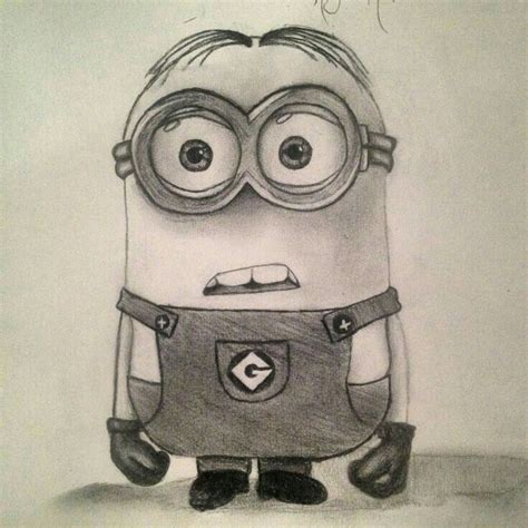 Pin by Sumaiya Khan on minions | Minion drawing, Cartoon art drawing ...